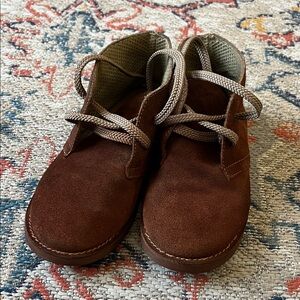 Crewcuts Brown Suede Kids Boots 13